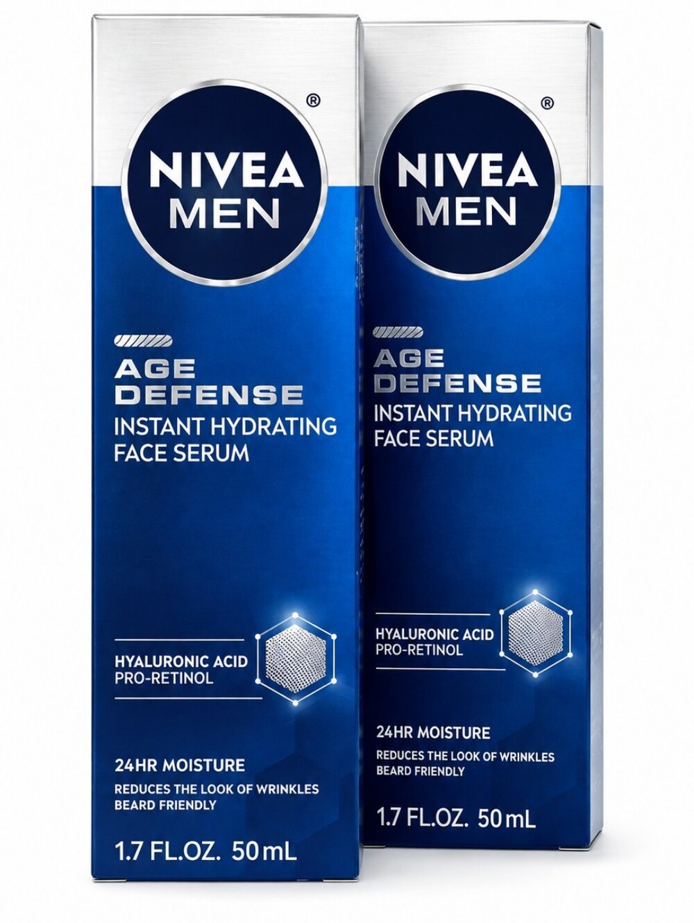 $7 When Bundled with $8+ Nivea Men Age Defense Instant Hydrating Face Serum